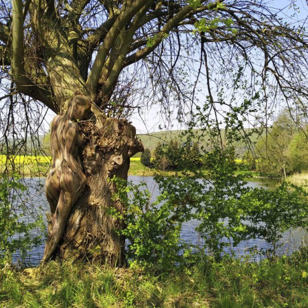 Baummotiv aus dem Körperkunstprojekt NATURE ART des Künstlers Jörg Düsterwald