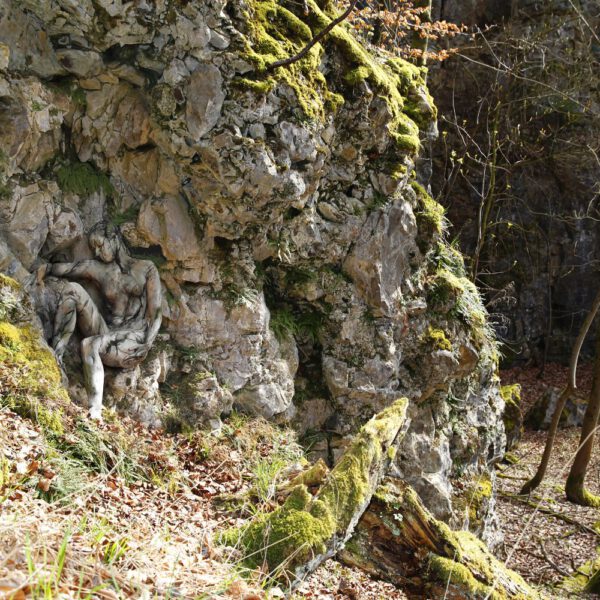 Felsenmotiv aus dem Körperkunstprojekt NATURE ART des Künstlers Jörg Düsterwald