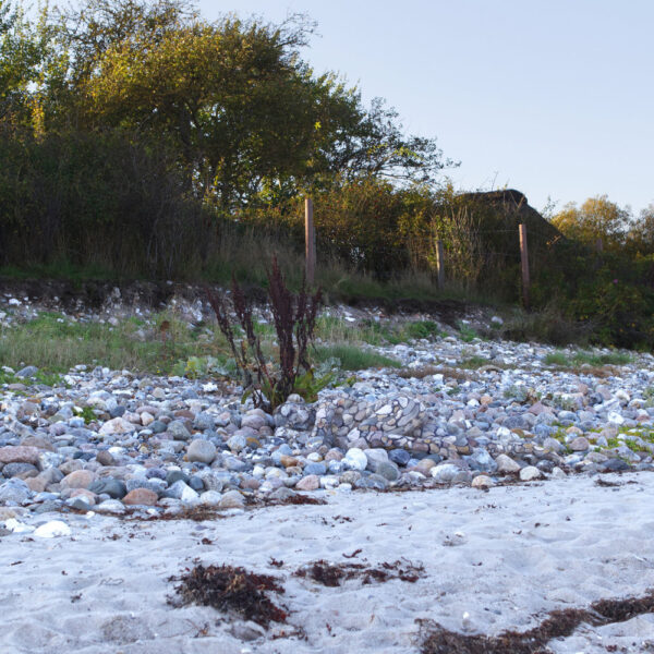 Strandsteine-Motiv aus dem Körperkunstprojekt NATURE ART des Künstlers Jörg Düsterwald