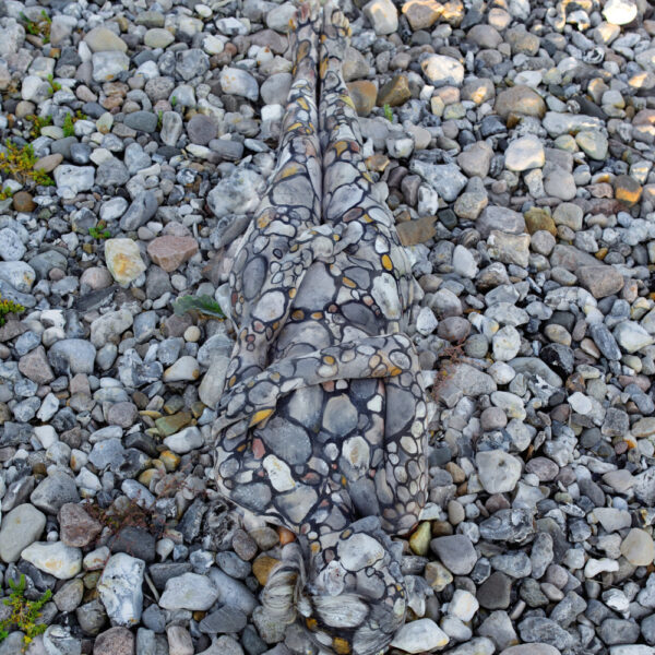 Strandsteine-Motiv aus dem Körperkunstprojekt NATURE ART des Künstlers Jörg Düsterwald