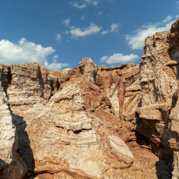 Sandberge-Motiv aus dem Körperkunstprojekt NATURE ART des Künstlers Jörg Düsterwald.