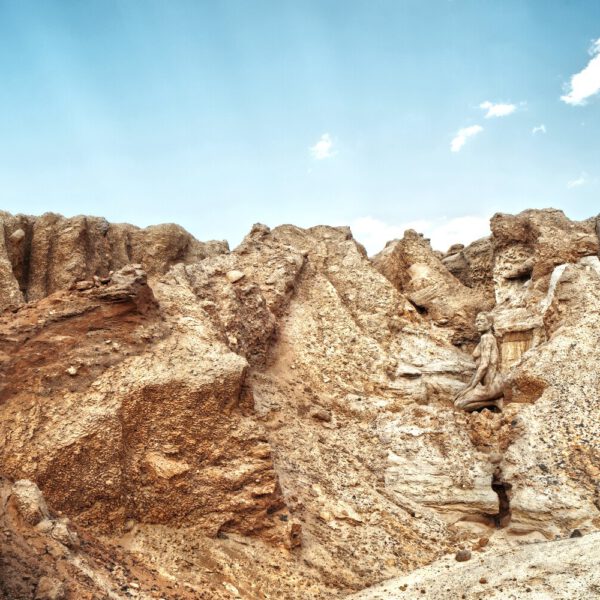 Sandberge-Motiv aus dem Körperkunstprojekt NATURE ART des Künstlers Jörg Düsterwald.