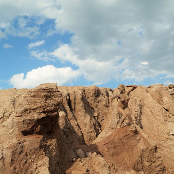 Sandberge-Motiv aus dem Körperkunstprojekt NATURE ART des Künstlers Jörg Düsterwald.