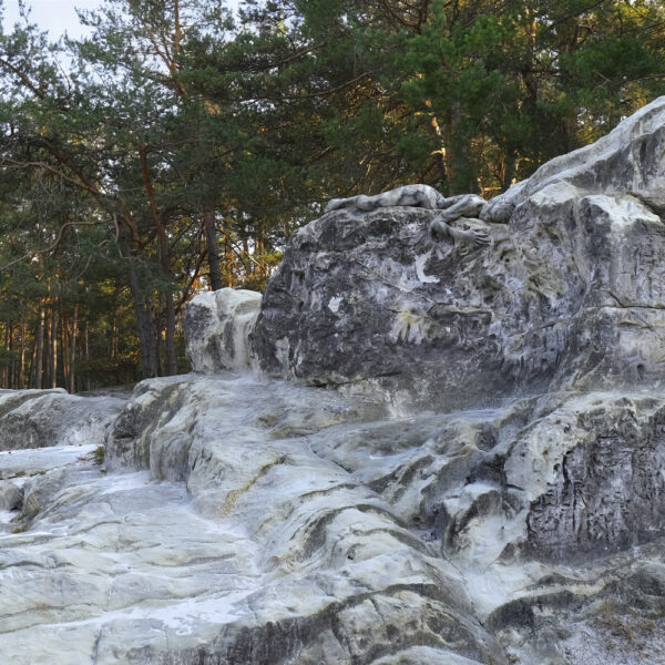 Felsenmotiv aus dem Körperkunstprojekt NATURE ART des Künstlers Jörg Düsterwald.