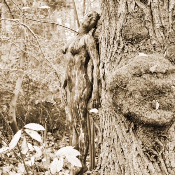 Herbstlaub-Motiv aus dem Körperkunstprojekt NATURE ART des Künstlers Jörg Düsterwald.