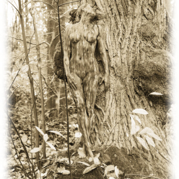 Herbstlaub-Motiv aus dem Körperkunstprojekt NATURE ART des Künstlers Jörg Düsterwald.