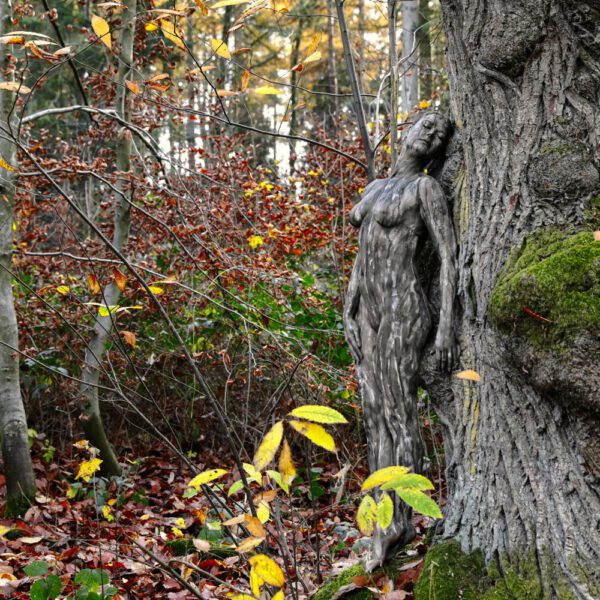 Herbstlaub-Motiv aus dem Körperkunstprojekt NATURE ART des Künstlers Jörg Düsterwald.