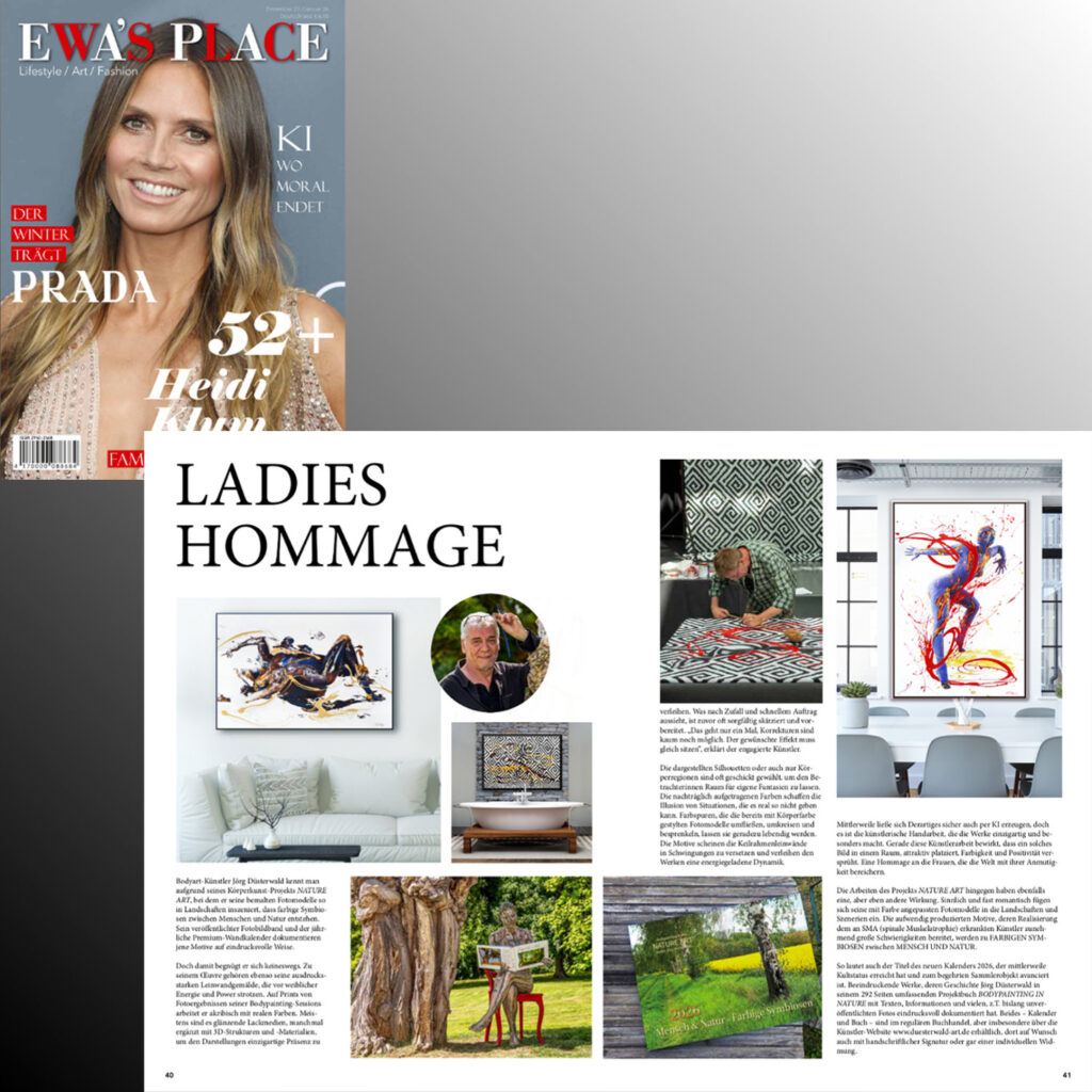 Ein Bericht über die Arbeit des Künstlers Jörg Düsterwald