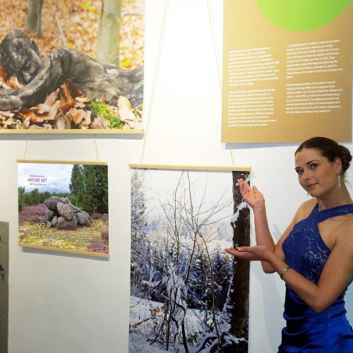 Das Schloßmuseum Arnstadt in Thüringen präsentiert in einer Sonderausstellung das Thema Bodypainting mit Künstler Jörg Düsterwald.