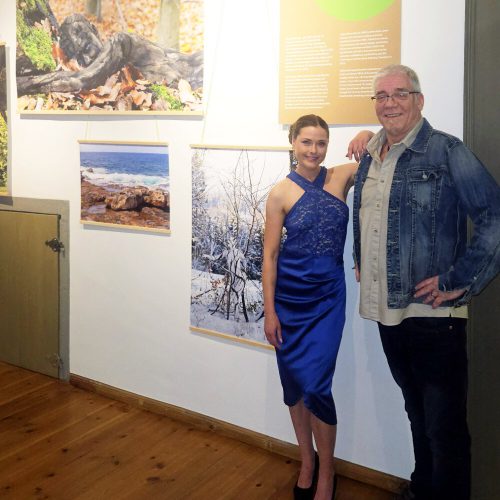 Das Schloßmuseum Arnstadt in Thüringen präsentiert in einer Sonderausstellung das Thema Bodypainting mit Künstler Jörg Düsterwald.