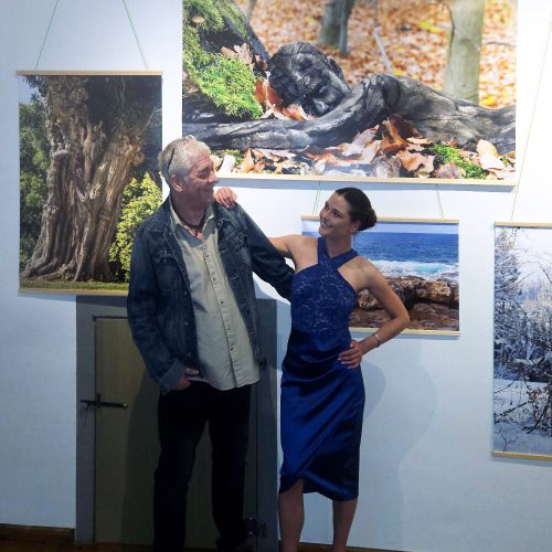 Das Schloßmuseum Arnstadt in Thüringen präsentiert in einer Sonderausstellung das Thema Bodypainting mit Künstler Jörg Düsterwald.