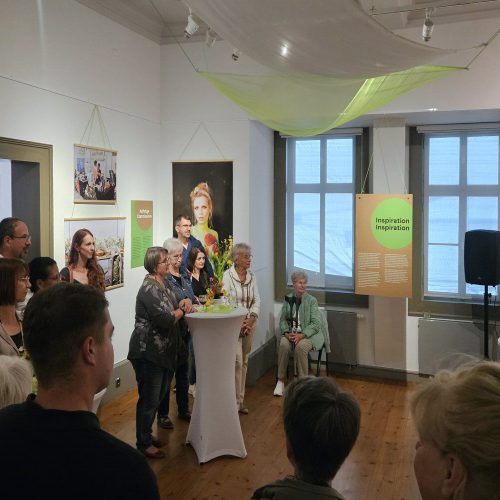 Das Schloßmuseum Arnstadt in Thüringen präsentiert in einer Sonderausstellung das Thema Bodypainting mit Künstler Jörg Düsterwald.